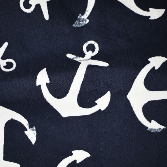 J.CREW Mini Nautical Anchor Skirt Navy Blue Size 00 - Picture 3 of 5